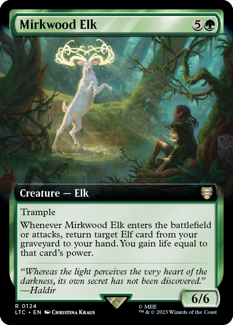 Mirkwood Elk (Extended Art) [The Lord of the Rings: Tales of Middle-Earth Commander] | Devastation Store