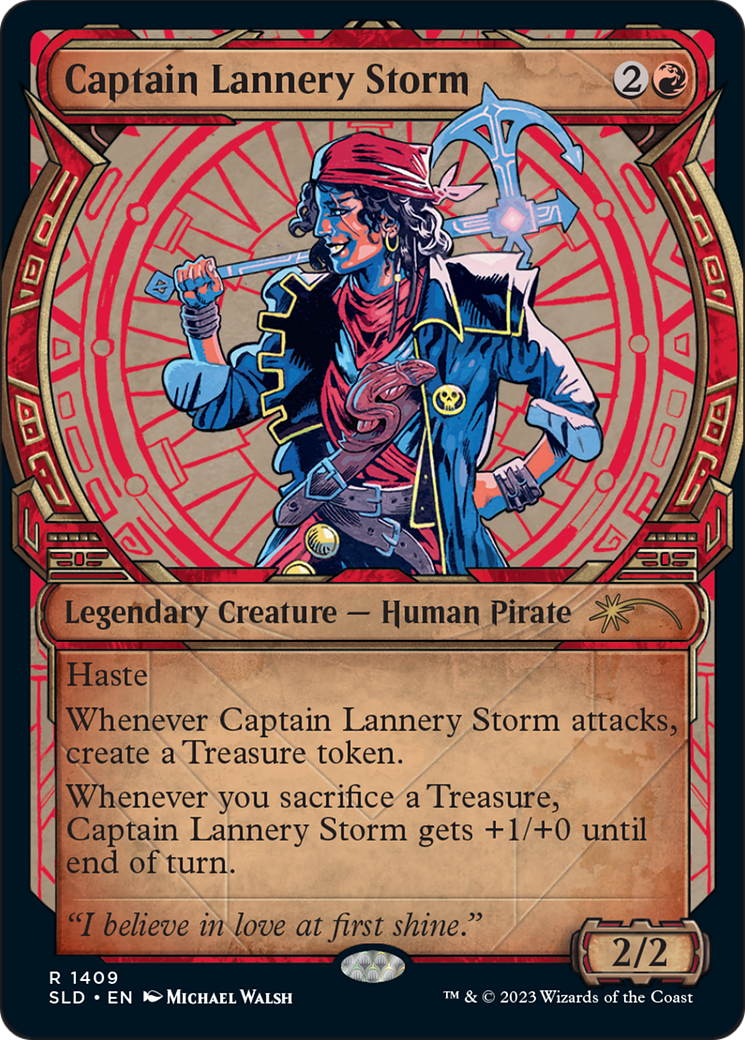 Captain Lannery Storm (Rainbow Foil) [Secret Lair Drop Series] | Devastation Store