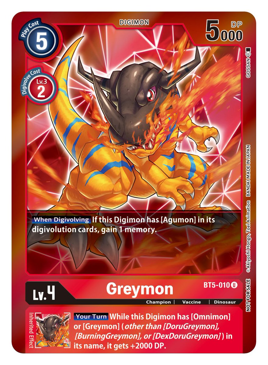 Greymon [BT5-010] (Event Pack 2) [Battle of Omni] | Devastation Store
