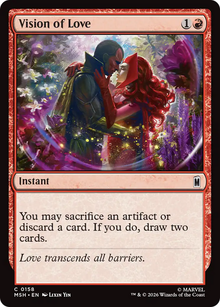 Vision of Love [Marvel Super Heroes] | Devastation Store
