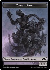 Phyrexian Germ // Zombie Army Double-Sided Token [Modern Horizons 3 Tokens] | Devastation Store