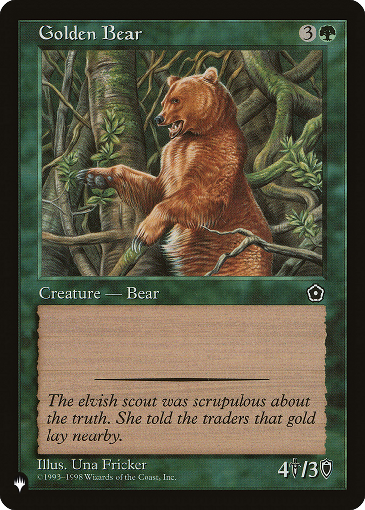 Golden Bear [The List Reprints] | Devastation Store