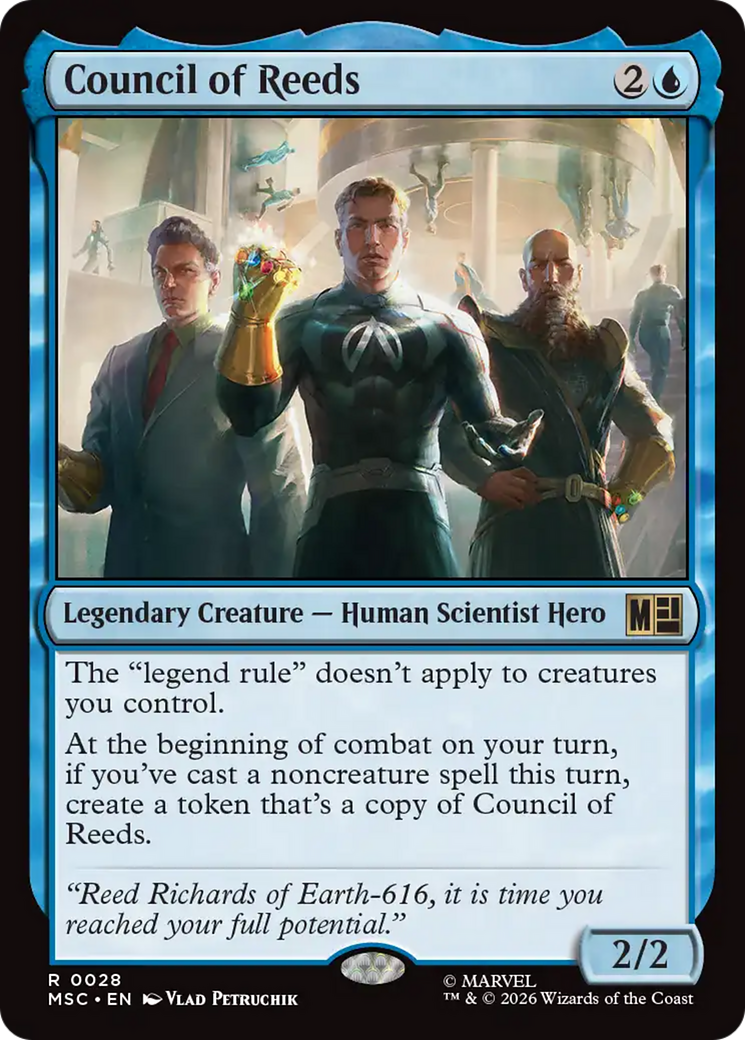 Council of Reeds (Surge Foil) [Marvel Super Heroes Commander] | Devastation Store