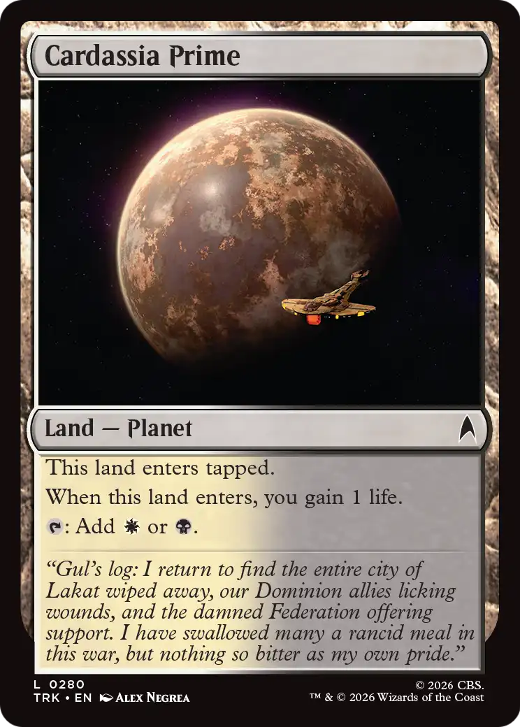 Cardassia Prime [Star Trek] | Devastation Store