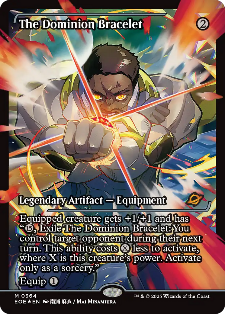 The Dominion Bracelet (Showcase) [Edge of Eternities] | Devastation Store