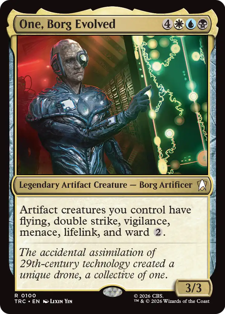 One, Borg Evolved (Surge Foil) [Star Trek Commander] | Devastation Store