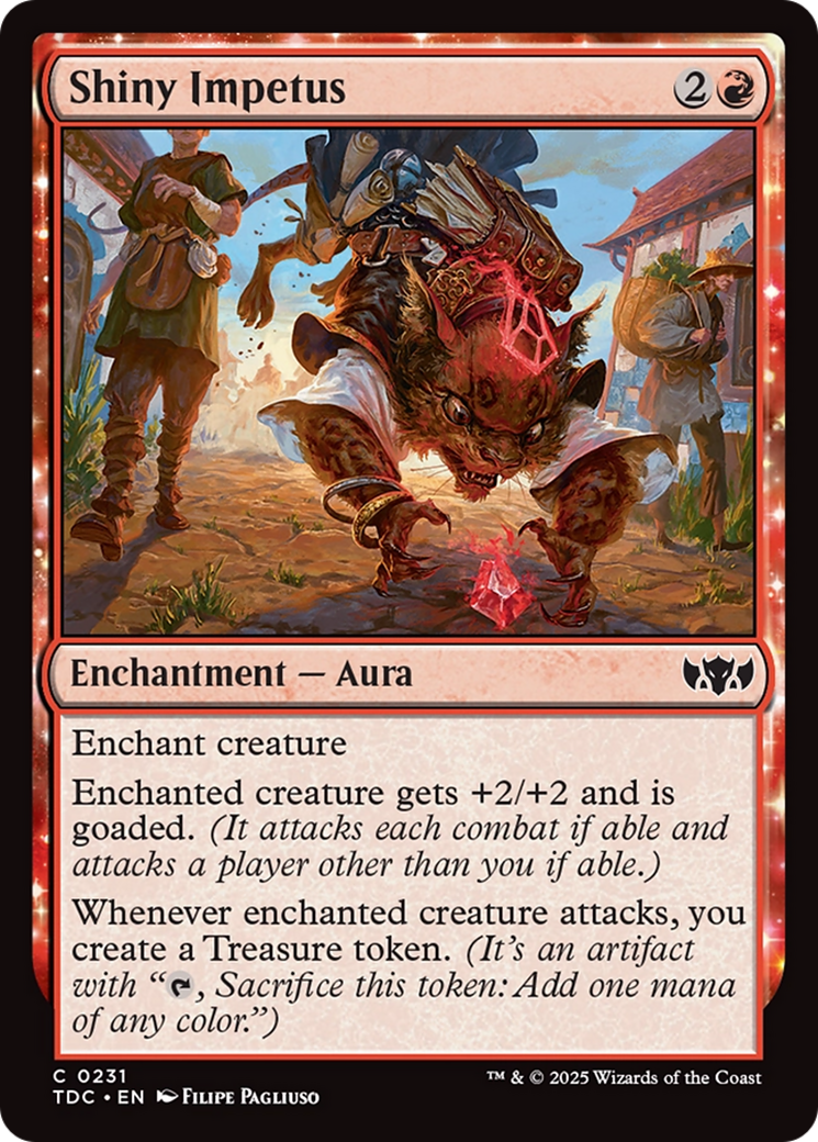 Shiny Impetus [Tarkir: Dragonstorm Commander] | Devastation Store