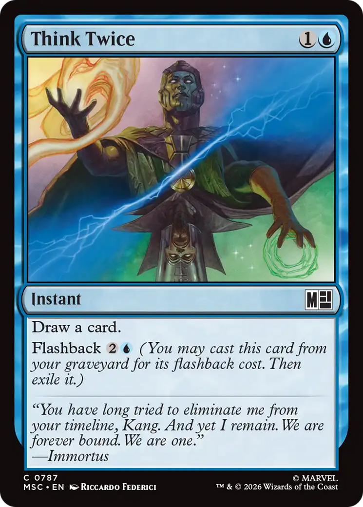 Think Twice [Marvel Super Heroes Commander] | Devastation Store