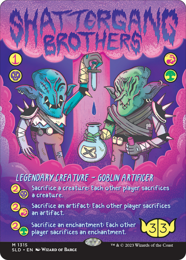Shattergang Brothers (Rainbow Foil) [Secret Lair Drop Series] | Devastation Store