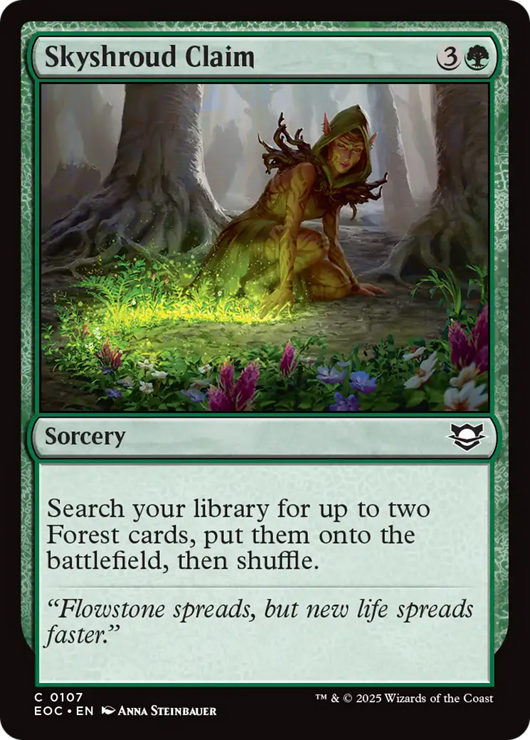 Skyshroud Claim [Edge of Eternities Commander] | Devastation Store