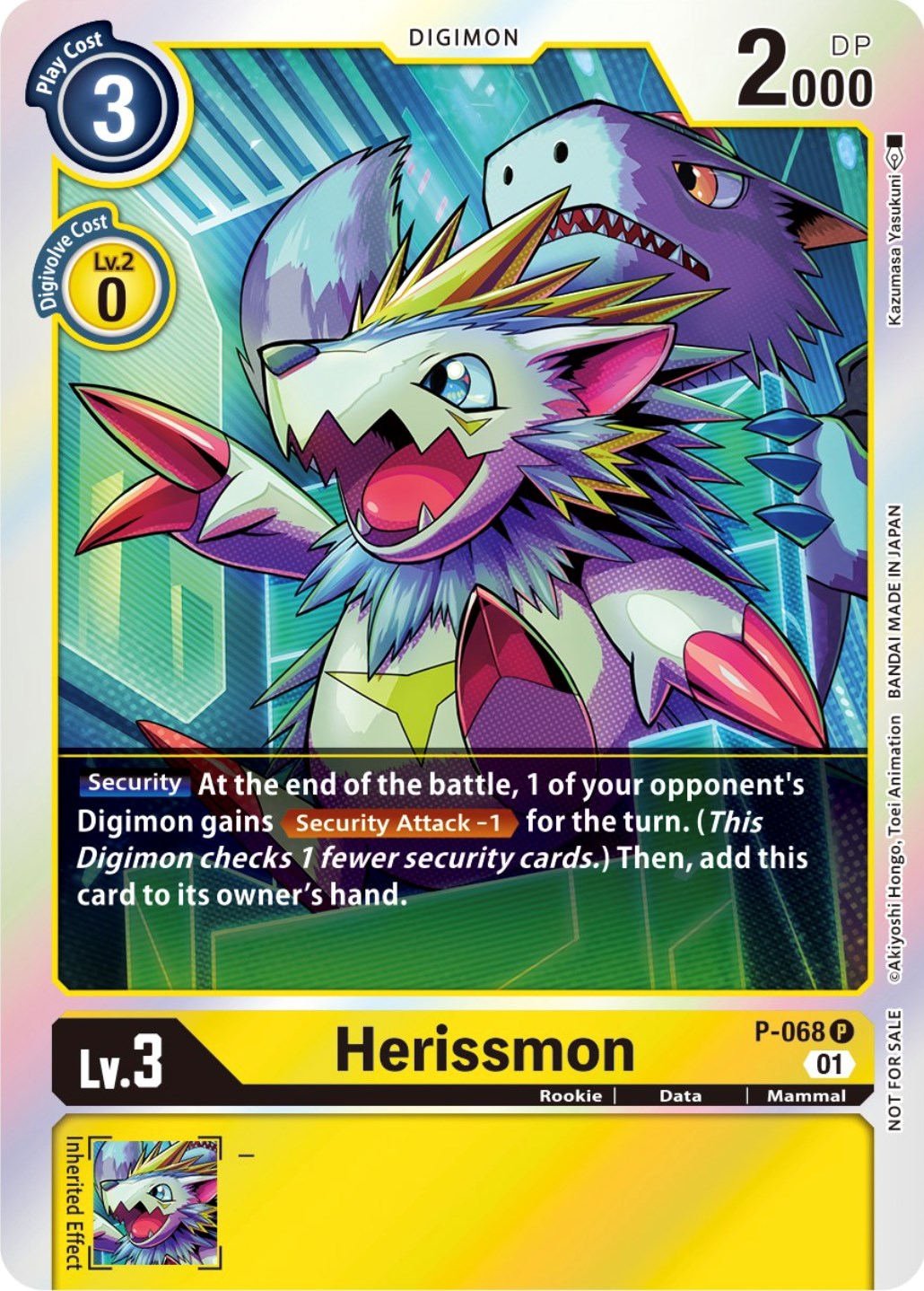 Herissmon [P-068] (Limited Card Pack) [Promotional Cards] | Devastation Store