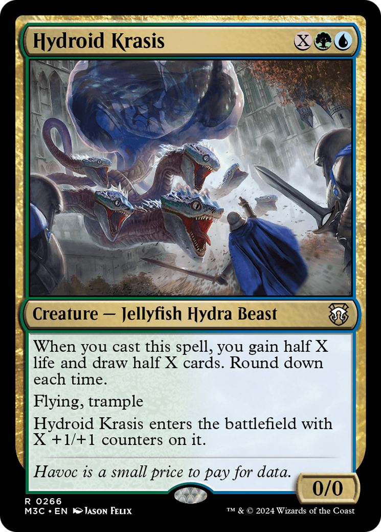 Hydroid Krasis (Ripple Foil) [Modern Horizons 3 Commander] | Devastation Store