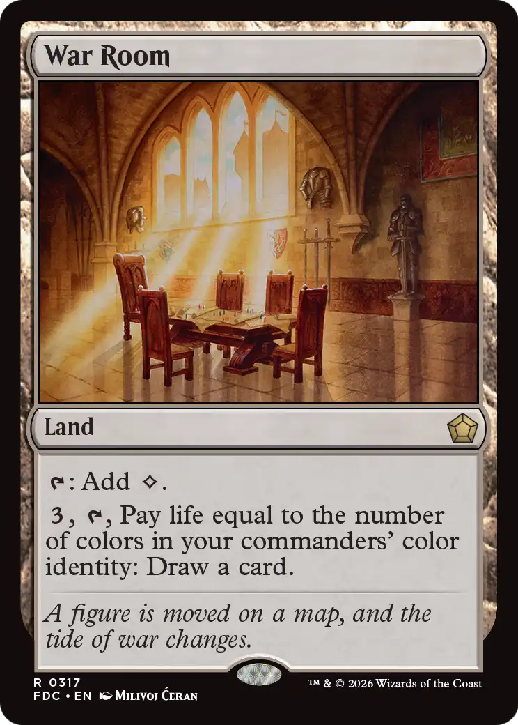 War Room [Foundations Commander] | Devastation Store