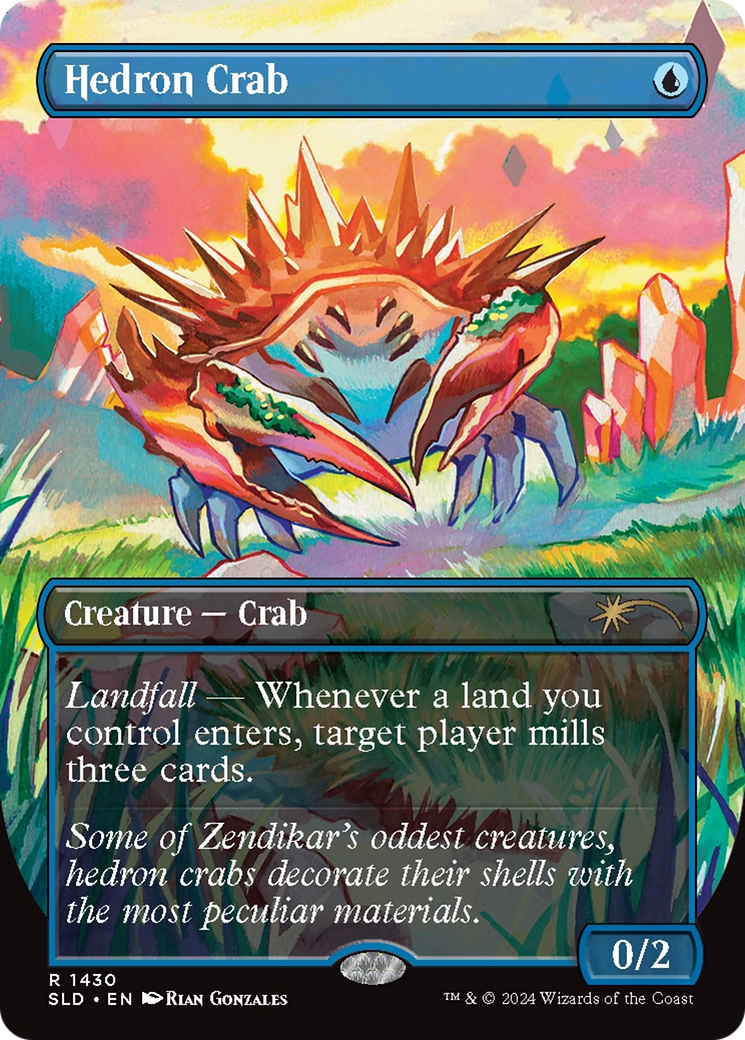 Hedron Crab (Rainbow Foil) [Secret Lair Drop Series] | Devastation Store