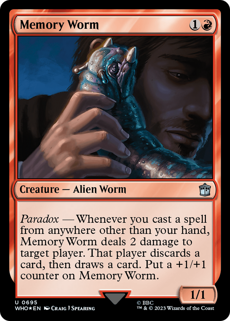 Memory Worm (Surge Foil) [Doctor Who] | Devastation Store