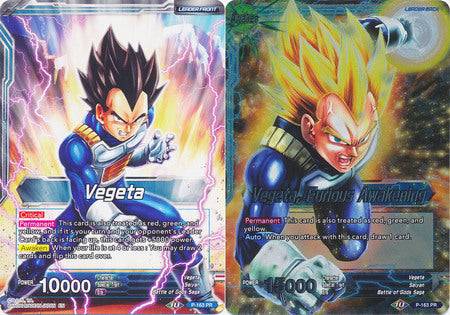 Vegeta // Vegeta, Furious Awakening (Draft Box 04 Tournament) (P-163) [Promotion Cards] | Devastation Store