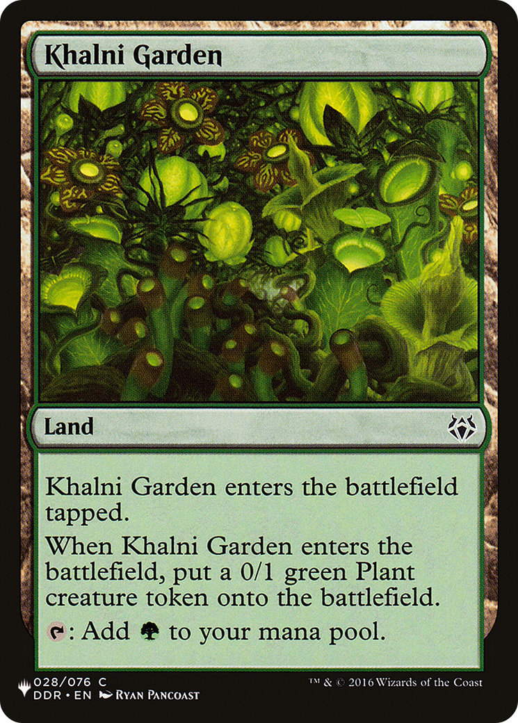 Khalni Garden [The List Reprints] | Devastation Store