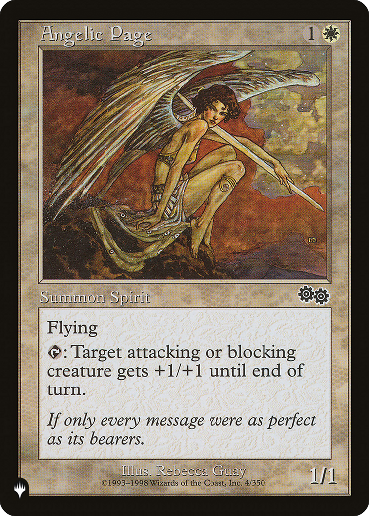 Angelic Page [The List Reprints] | Devastation Store