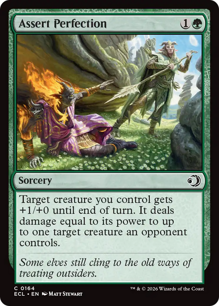 Assert Perfection [Lorwyn Eclipsed] | Devastation Store