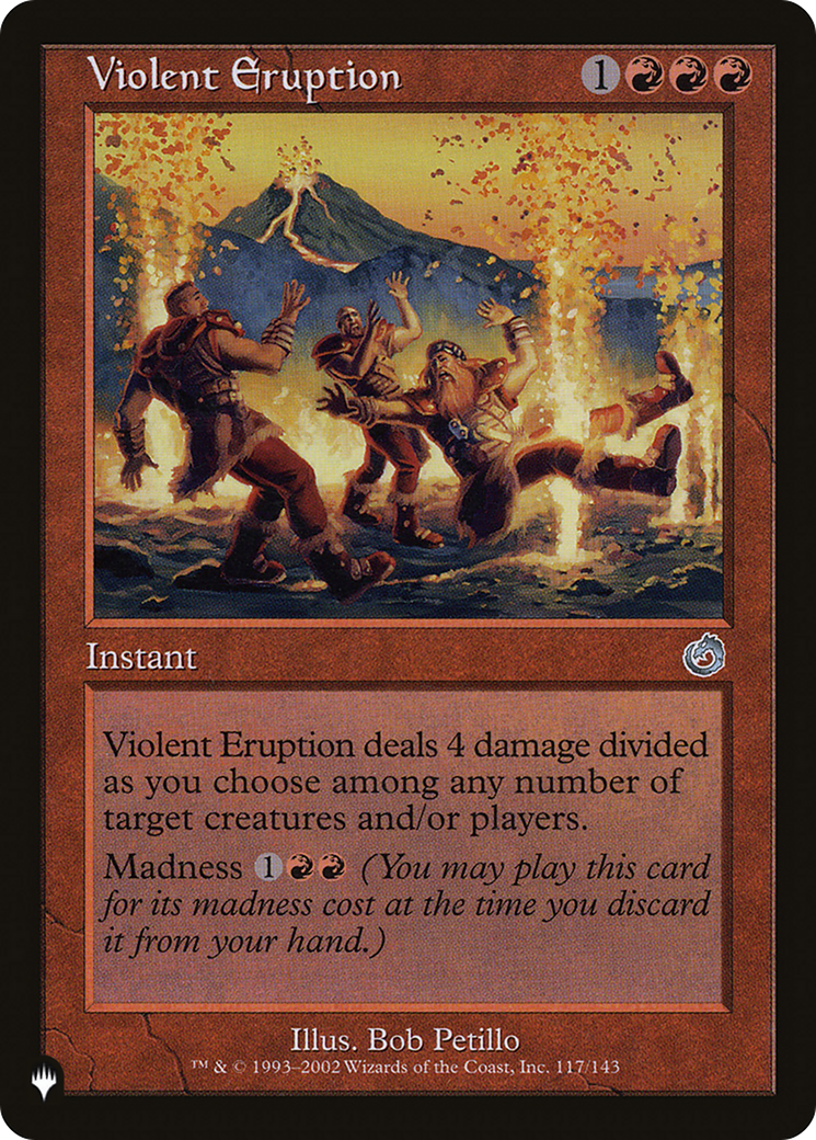 Violent Eruption [The List Reprints] | Devastation Store