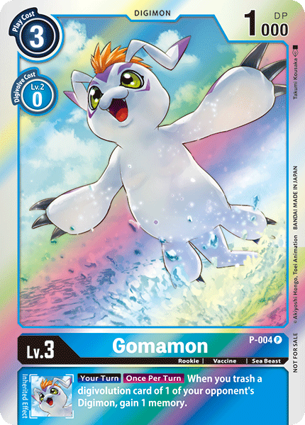 Gomamon [P-004] [Promotional Cards] | Devastation Store
