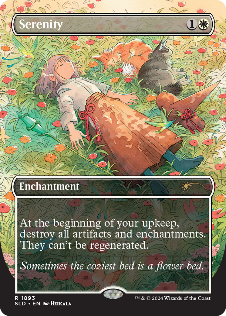 Serenity (Rainbow Foil) [Secret Lair Drop Series] | Devastation Store