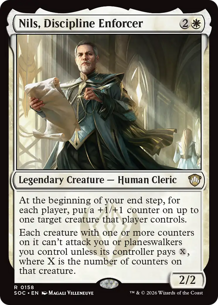 Nils, Discipline Enforcer [Secrets of Strixhaven Commander] | Devastation Store