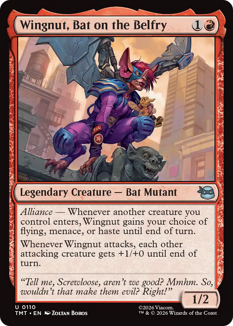 Wingnut, Bat on the Belfry [Teenage Mutant Ninja Turtles] - Devastation Store | Devastation Store