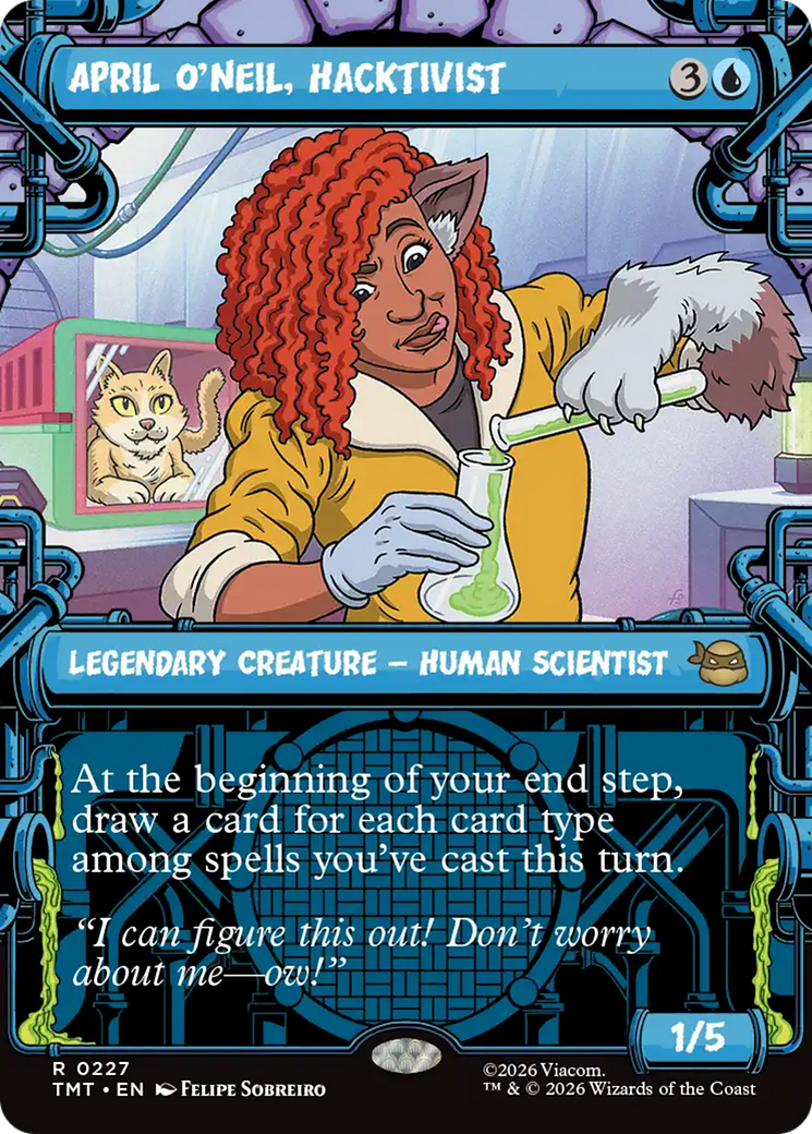 April O'Neil, Hacktivist (0227) (Showcase) [Teenage Mutant Ninja Turtles] | Devastation Store