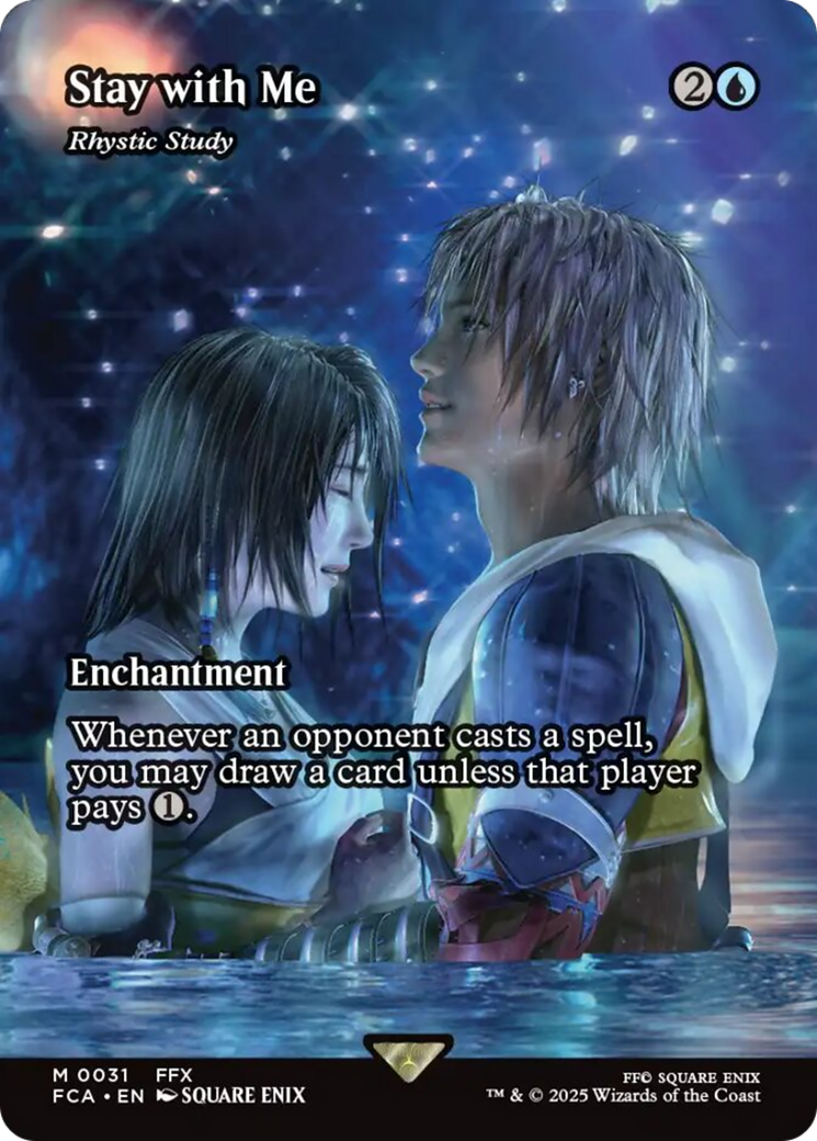 Stay with Me - Rhystic Study (Showcase) [FINAL FANTASY : Through the Ages] | Devastation Store