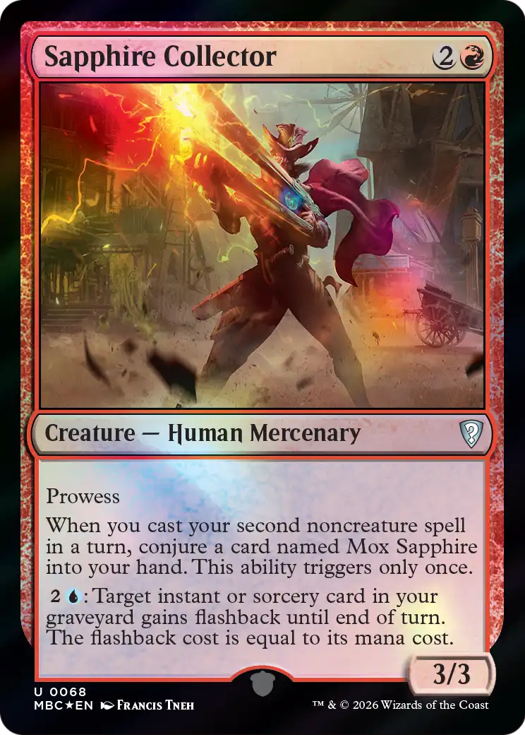 Sapphire Collector [Mystery Booster: Commander Edition] | Devastation Store