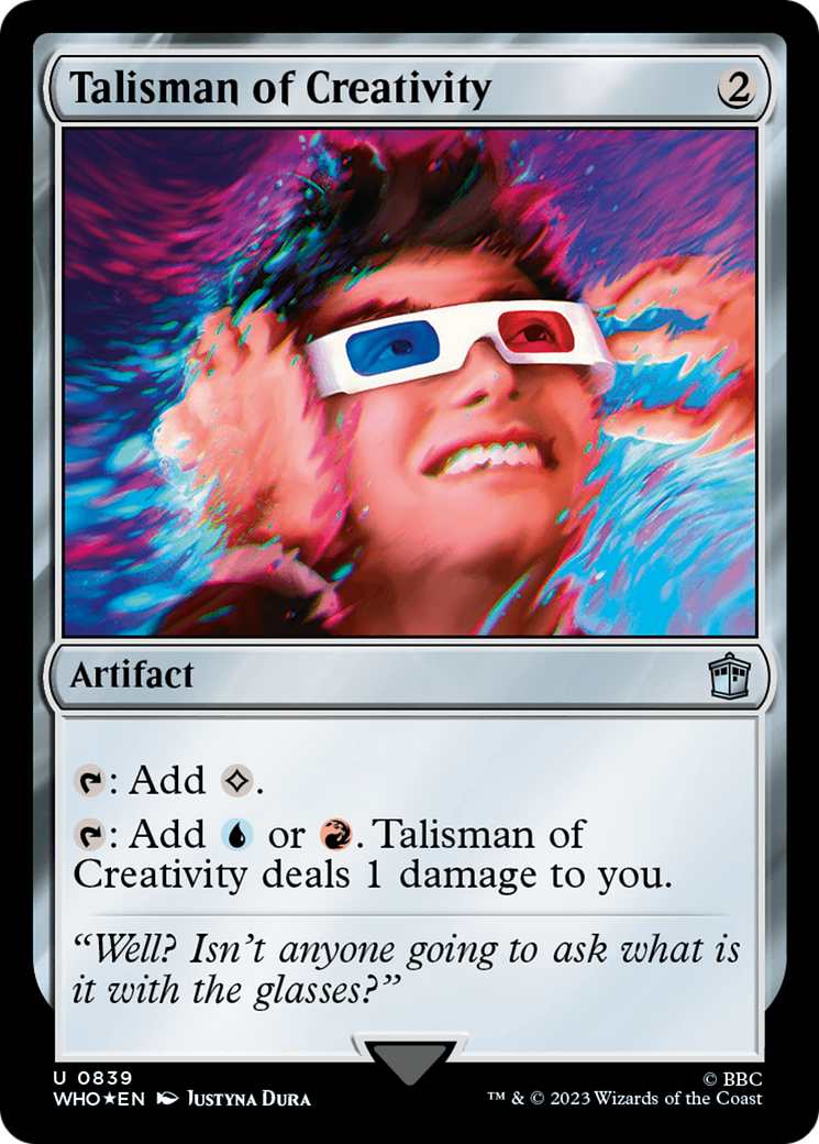 Talisman of Creativity (Surge Foil) [Doctor Who] | Devastation Store