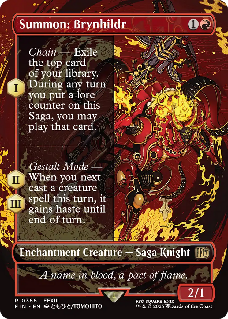 Summon: Brynhildr (Borderless) [FINAL FANTASY] | Devastation Store