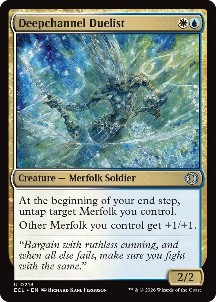 Deepchannel Duelist [Lorwyn Eclipsed] | Devastation Store