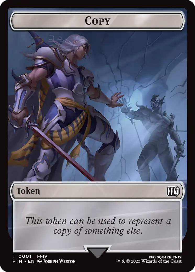 Hero (0004) // Copy (0001) Double-Sided Token [FINAL FANTASY Tokens] | Devastation Store
