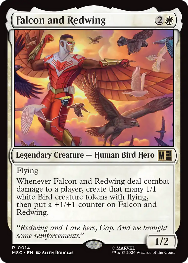 Falcon and Redwing [Marvel Super Heroes Commander] | Devastation Store