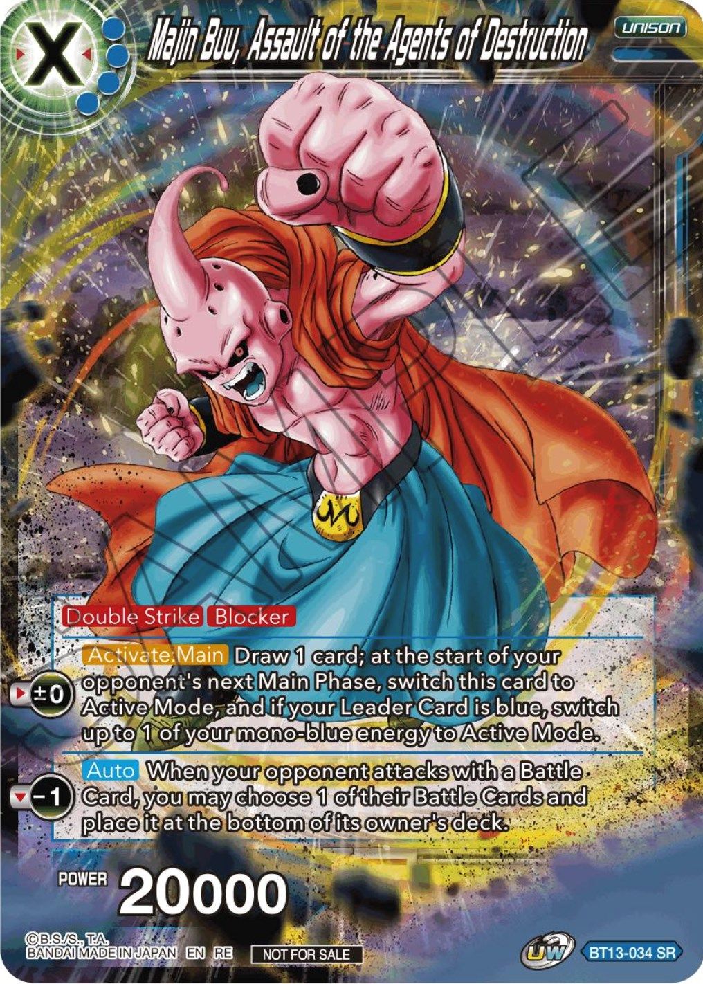 Majin Buu, Assault of the Agents of Destruction (Championship Selection Pack 2023 Vol.1) (BT13-034) [Tournament Promotion Cards] | Devastation Store