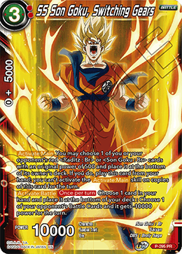 SS Son Goku, Switching Gears (P-295) [Tournament Promotion Cards] | Devastation Store