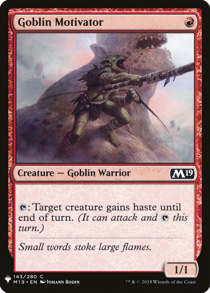 Goblin Motivator [Mystery Booster] | Devastation Store