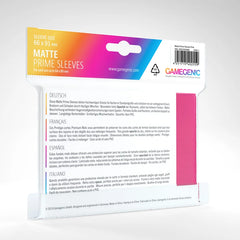 PROTECTOR MATTE PRIME SLEEVES - ROSADO | Devastation Store