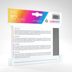 PROTECTOR MATTE PRIME SLEEVES - GRIS | Devastation Store