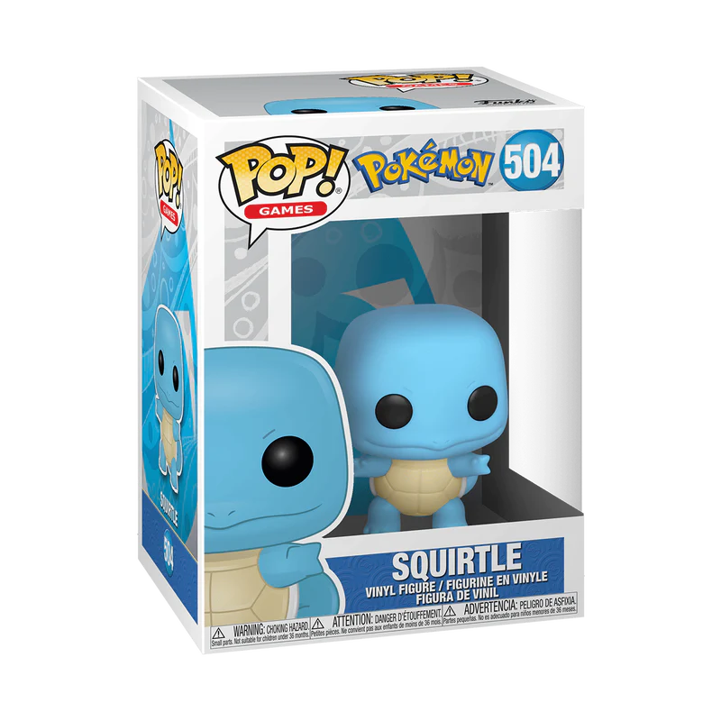 Funko Pop Pokemon Squirtle #504 | Devastation Store