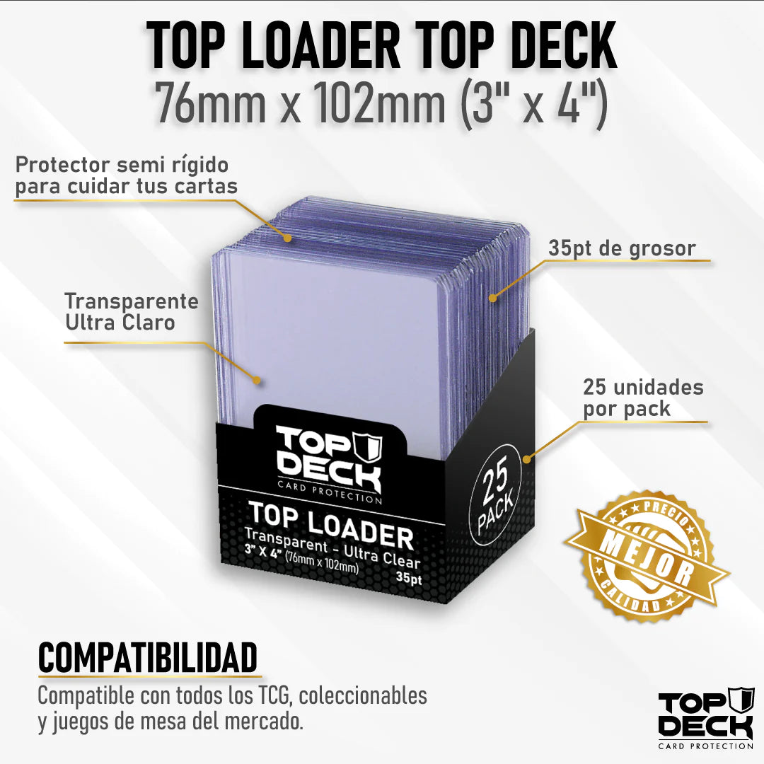 Toploader 3x4 Topdeck | Devastation Store