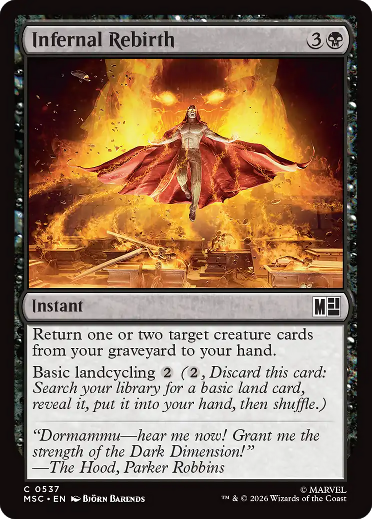 Infernal Rebirth [Marvel Super Heroes Commander] | Devastation Store