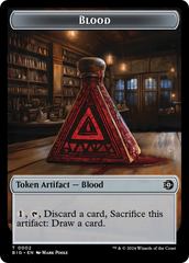 Blood // Plot Double-Sided Token [Outlaws of Thunder Junction: The Big Score Tokens] | Devastation Store