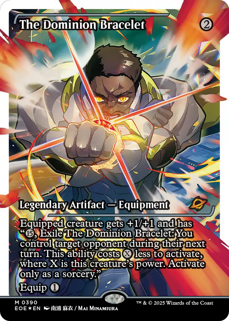 The Dominion Bracelet (Showcase) (Fracture Foil) [Edge of Eternities] | Devastation Store