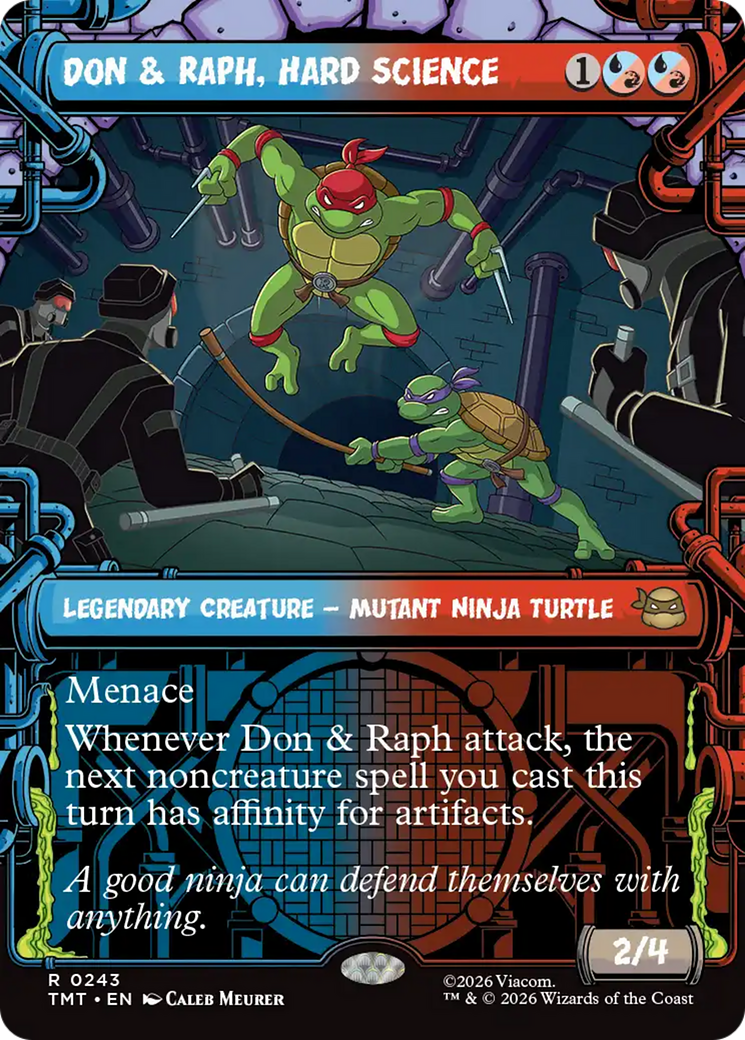 Don & Raph, Hard Science (Showcase) [Teenage Mutant Ninja Turtles] | Devastation Store