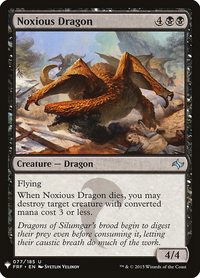 Noxious Dragon [Mystery Booster] | Devastation Store