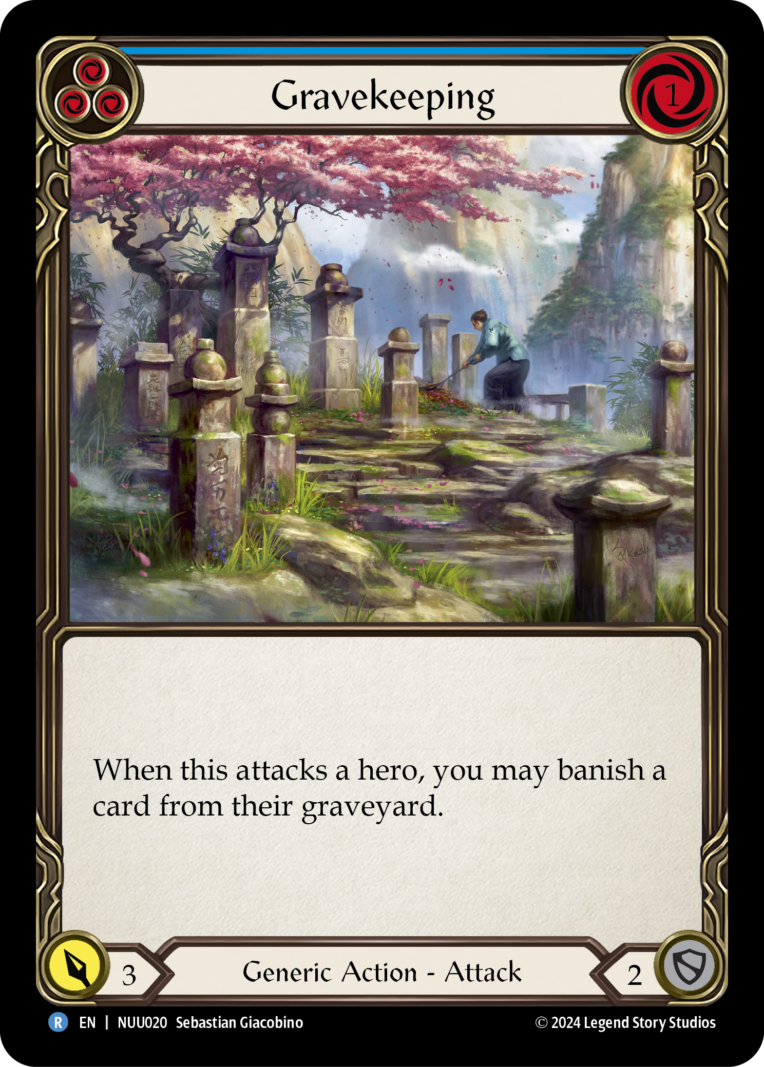 Gravekeeping [NUU020] (Part the Mistveil Nuu Blitz Deck) | Devastation Store