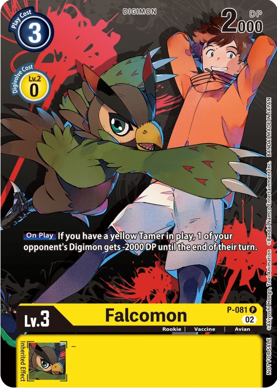 Falcomon [P-081] (Tamer Party Vol.7) [Promotional Cards] | Devastation Store